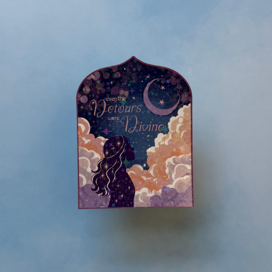 Even the Detours Were Divine Sticker