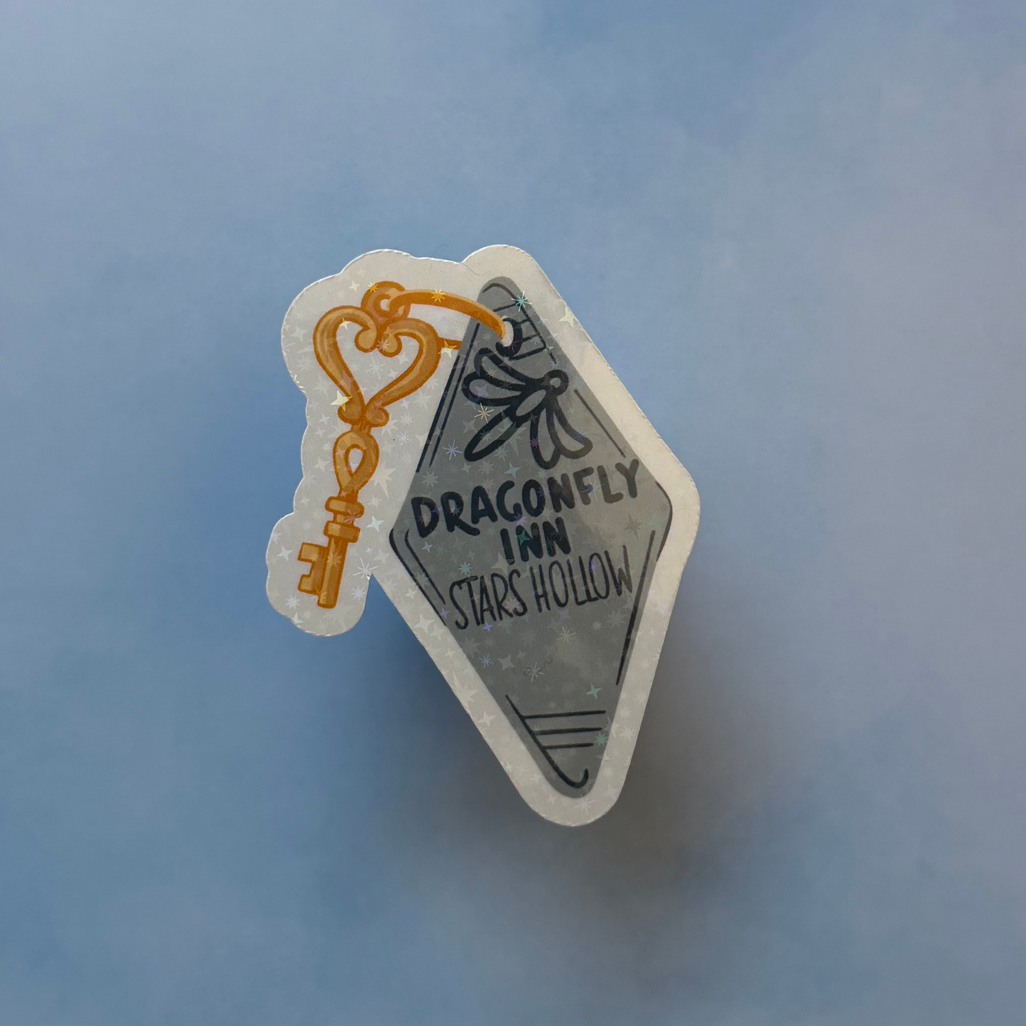 Dragonfly Inn - Holographic Sticker