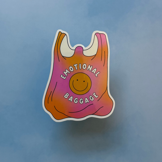 Emotional Baggage Sticker