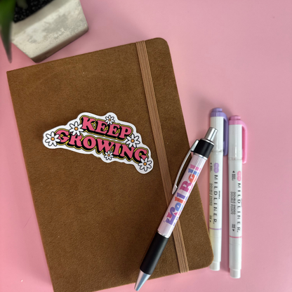 Keep Growing Sticker