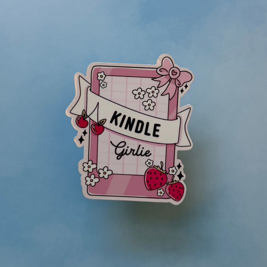 Kindle Girlie Sticker