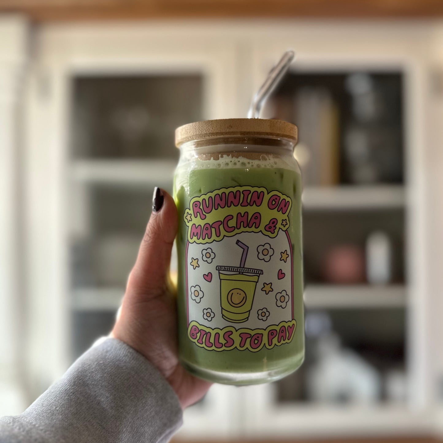 Matcha & Bills Cup