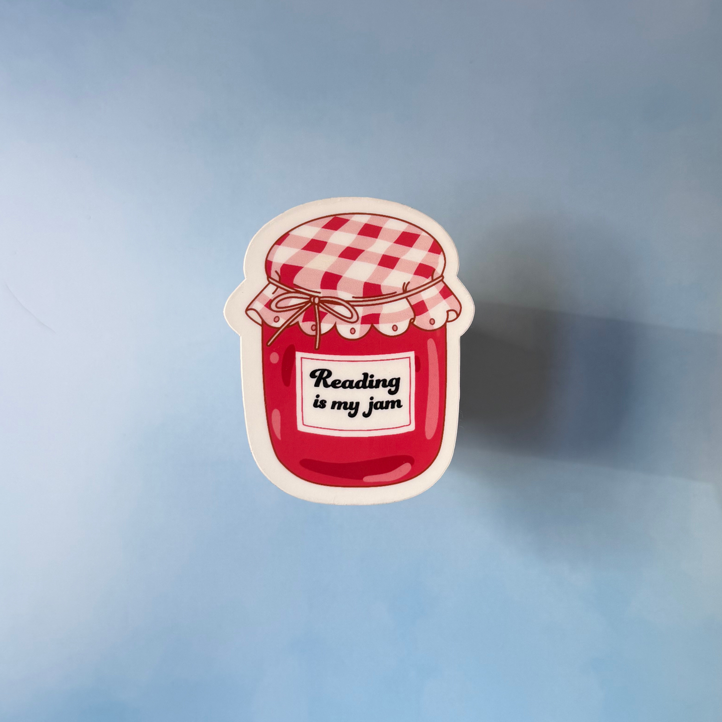 Reading is my Jam - Glossy Sticker