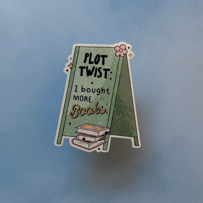 Plot Twist Sticker