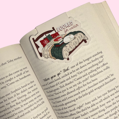Booked for Winter Mag Bookmark