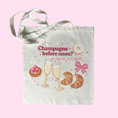 Champagne Before Noon Tote