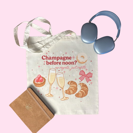 Champagne Before Noon Tote