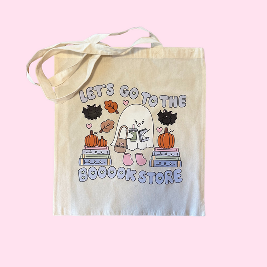 Let's Go to the Booookstore Tote
