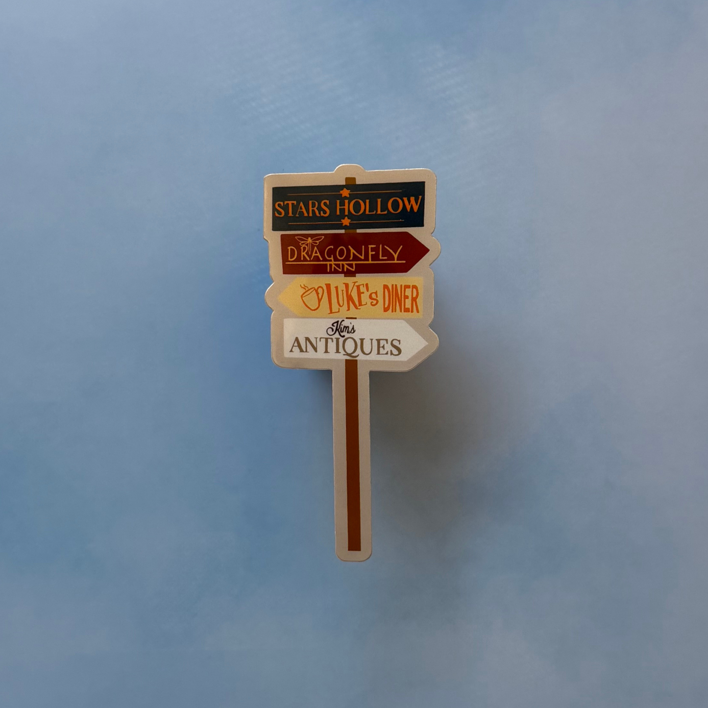 Stars Hollow - Glossy Sticker