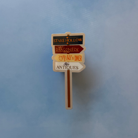 Stars Hollow - Glossy Sticker