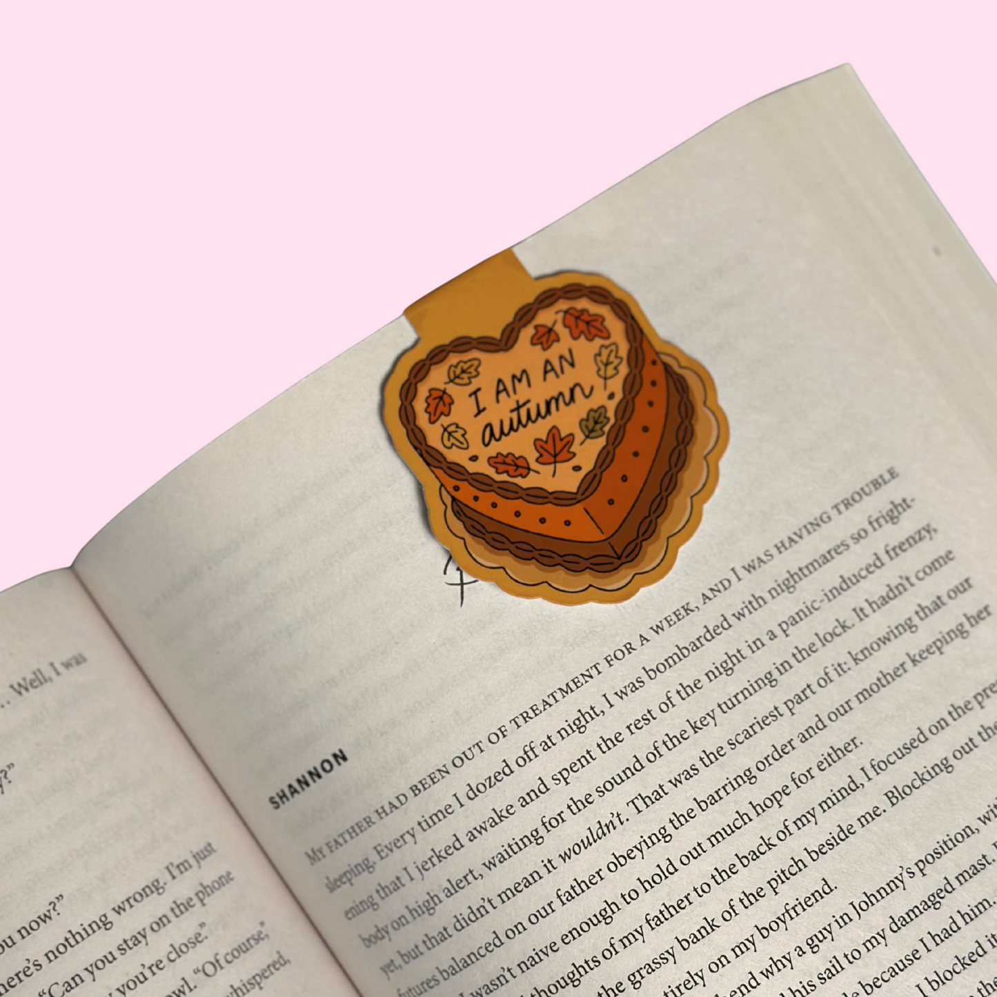 I am an Autumn Bookmark