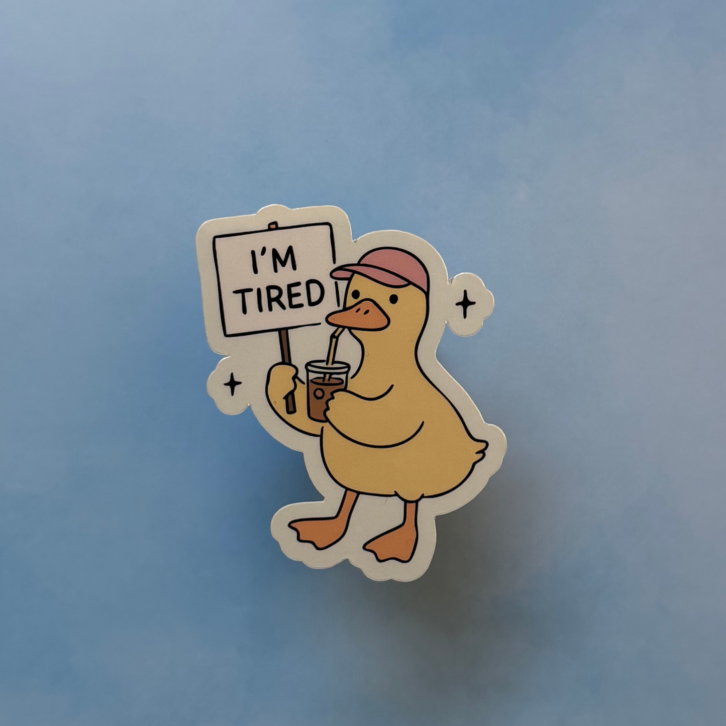 I'm Tired Sticker