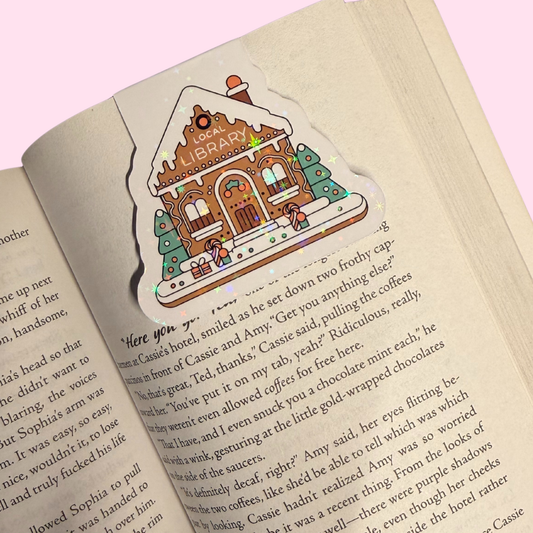 Local Library Gingerbread Bookmark