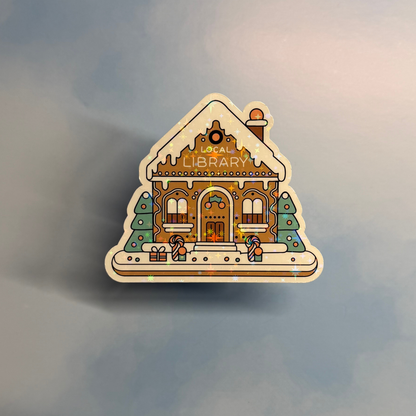 Local Library –  Holographic Sticker