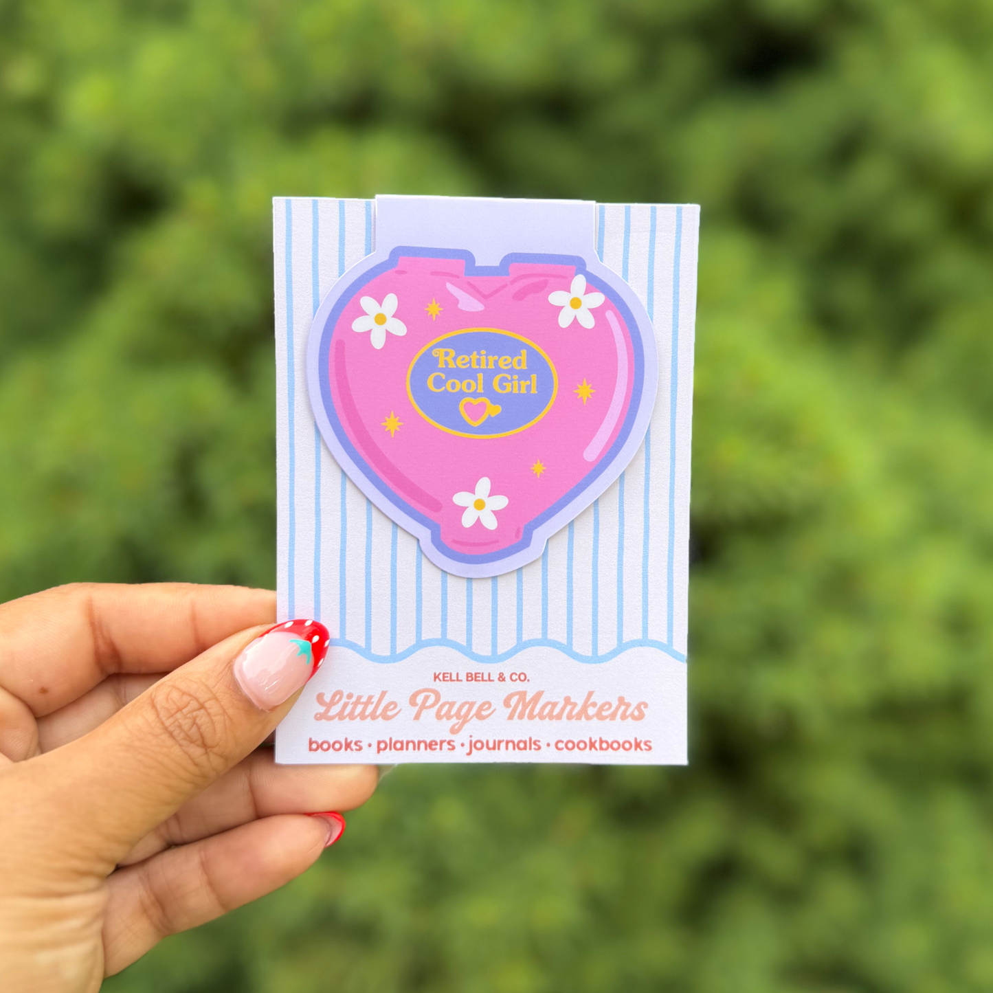 Retired Cool Girl | Little Page Marker