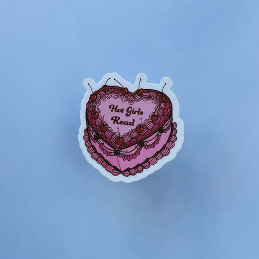 Hot Girls Read - Matte Sticker